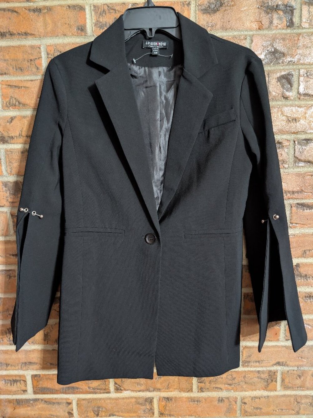 Fashion Nova Women's Black Blazer size XS